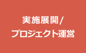 実施展開/プロジェクト運営